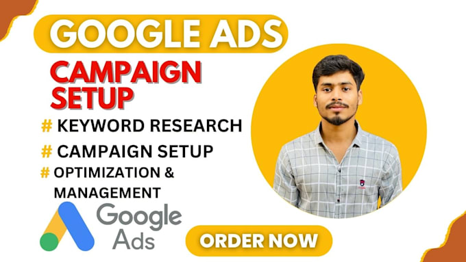 Gig Preview - Setup and manage  google ads adwords and PPC campaigns