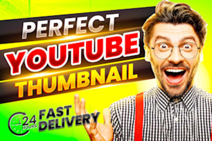 Gig Preview - Design a perfect thumbnail for youtube videos in 24 hours