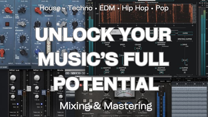 Gig Preview - Professionally master your track