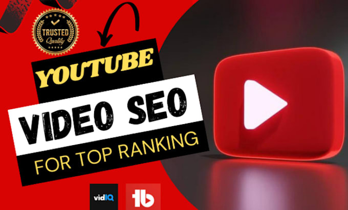 Gig Preview - Be best youtube video SEO expert for video ranking