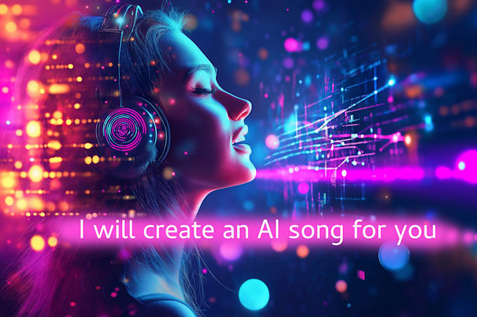 Bestseller - create a custom ai song from your lyrics or make you the song from scratch