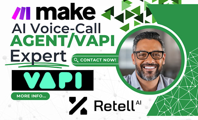 Gig Preview - Connect vapi ai to ghl, make com vapi ai, retell voice ai