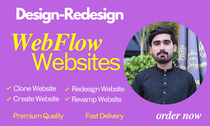 Bestseller - design or create webflow websites, webflow expert