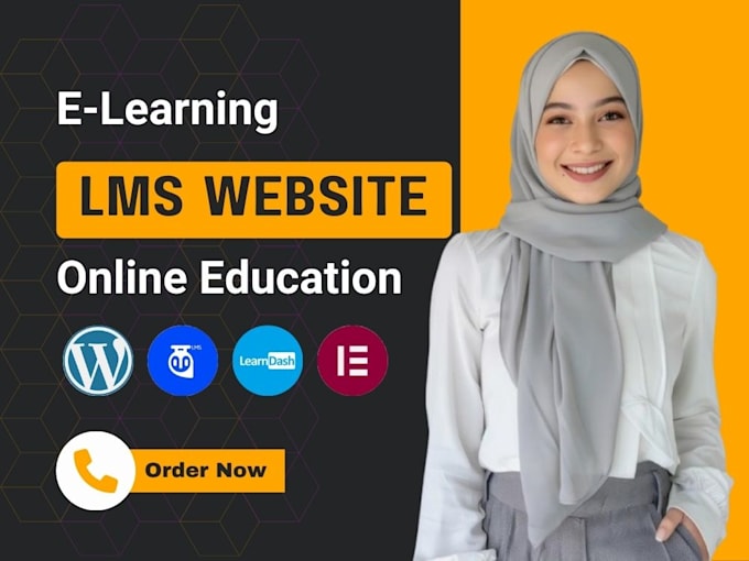 Gig Preview - Build wordpress elearning, lms, education website with tutorlms, learndash