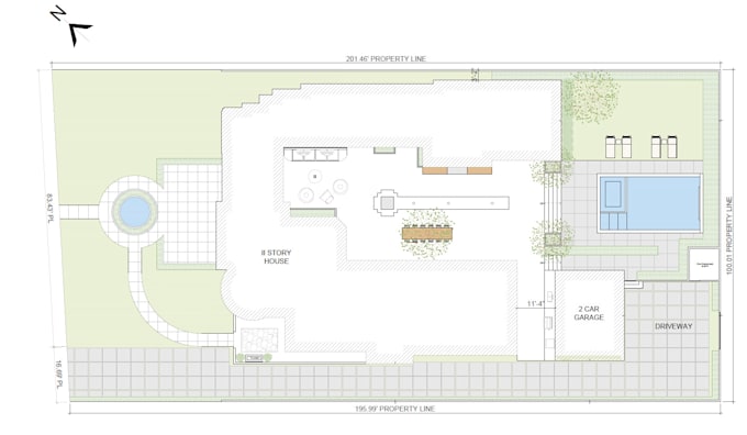 Gig Preview - Create a site plan for your commercial lot