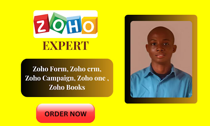 Gig Preview - Set up your zoho campaign, zoho creator, zoho crm, zoho books and zoho form