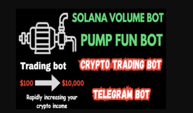 Gig Preview - Develop solana volume bot, pump fun bot, volume bot, pump fun trading bot