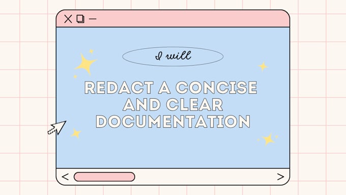 Gig Preview - Redact a concise and clear documentation for your project