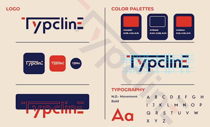 Gig Preview - Create brand identity and modern custom brand style guide