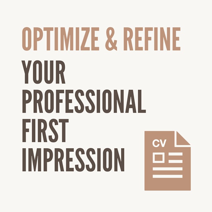 Bestseller - transform your boring CV and write a convincing cover letter