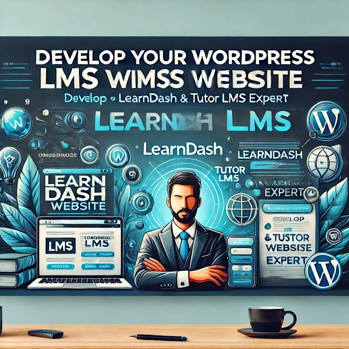 Gig Preview - Develop wordpress lms website or learndash lms website and tutor lms website