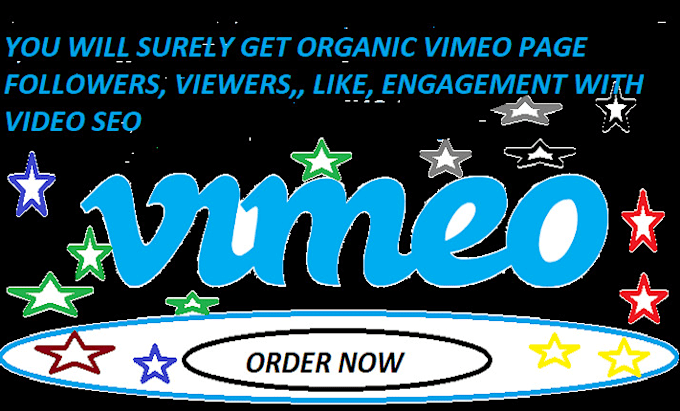 Gig Preview - Virally promote your vimeo page, vimeo profile with  vimeo video seo