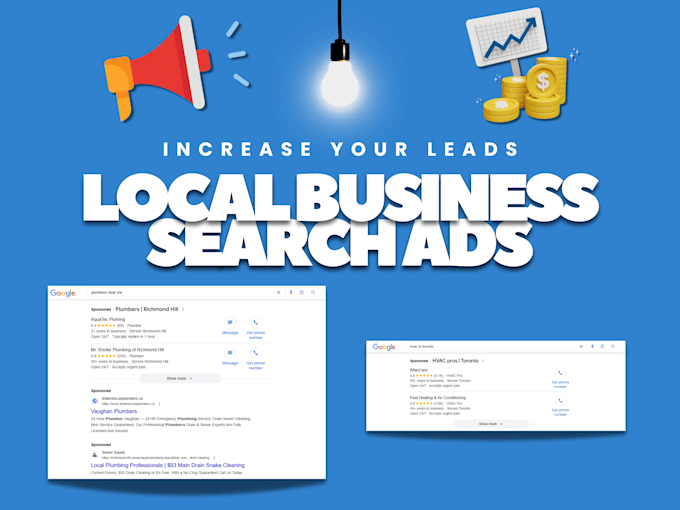 Gig Preview - Setup your google ads to drive local leads for your business