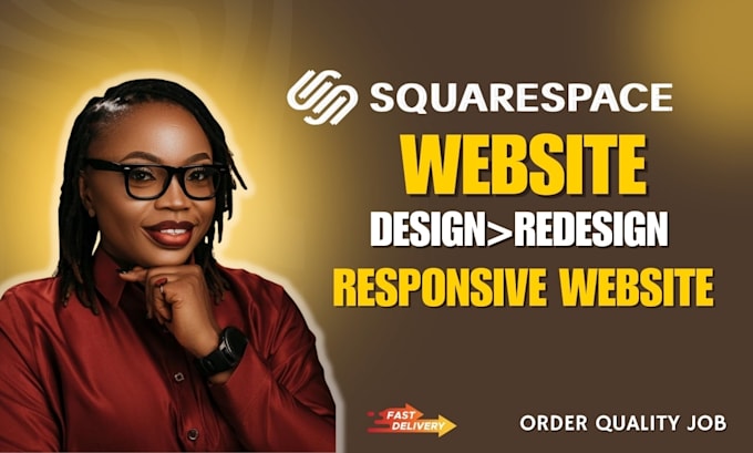 Gig Preview - Design a squarespace website or redesign squarespace website