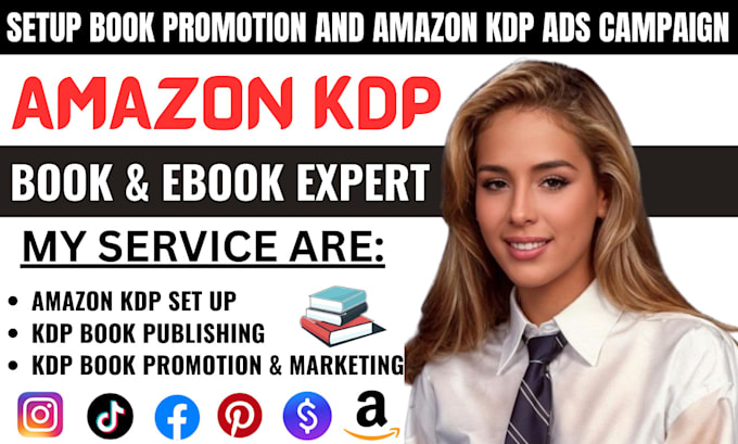 Gig Preview - Do amazon kdp ads children book promotion amazon book promotion and marketing