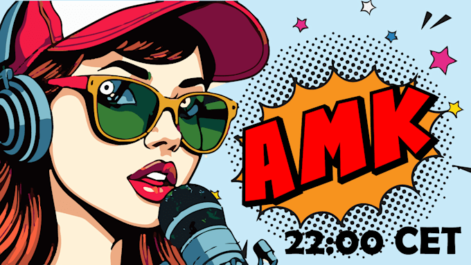 Gig Preview - Illustrate a portrait based  pop art podcast cover art