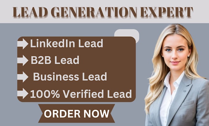 Gig Preview - Generate targeted b2b lead generation using linkedin sales navigator