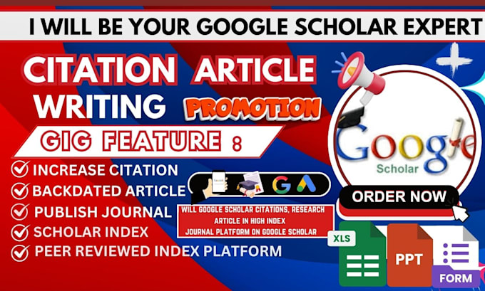 Gig Preview - Write publish research article in high index journal platform on google scholar