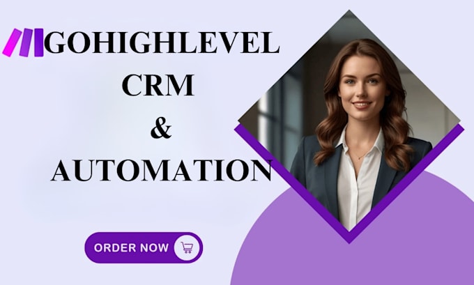 Gig Preview - Set up gohighlevel CRM and automation for website and email marketing