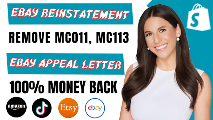 Bestseller - reopen your suspended ebay account remove mc011 mc172 restriction appeal letter