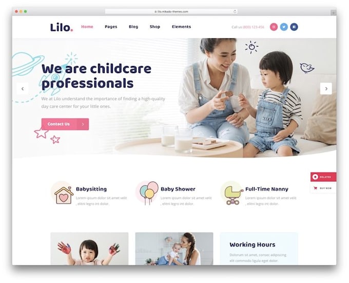 Gig Preview - Design kindergarten website, preschool, daycare, childcare or school website