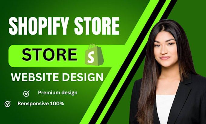 Gig Preview - Design, redesign shopify store, shopify dropshipping store, shopify website