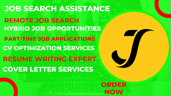 Gig Preview - Search and apply jobs remote job application find job hunting reverse recruiter