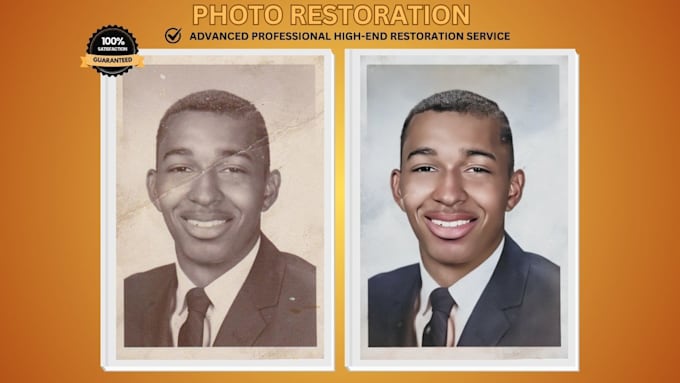 Gig Preview - Restore, retouch, and professionally repair your old photos