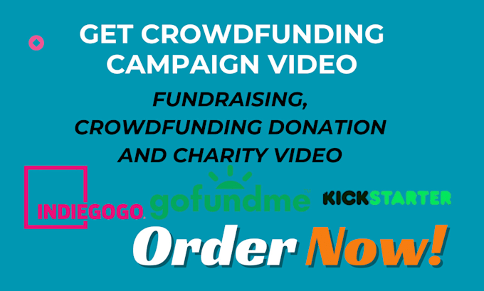 Gig Preview - Make a dynamic crowdfunding campaign kickstarter gofundme indiegogo video