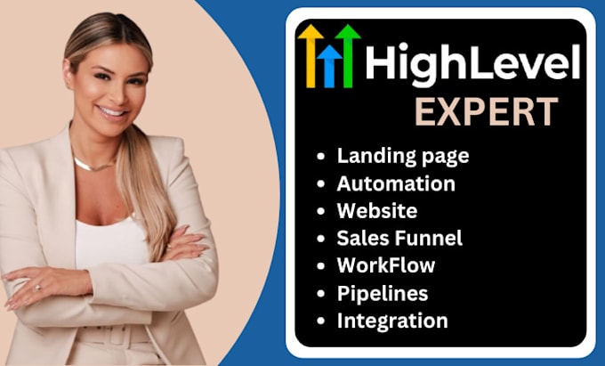 Gig Preview - Gohighlevel sales funnel gohighlevel landing page gohighlevel website design