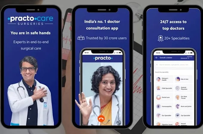 Gig Preview - Do a responsive doctor app for your hospital management