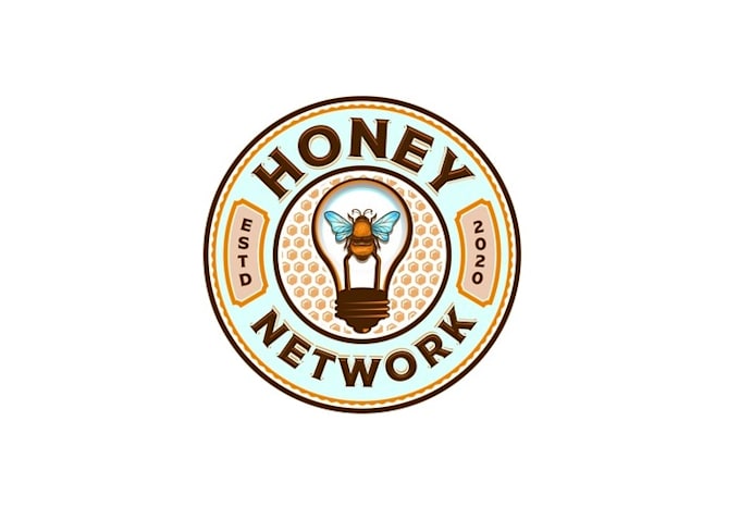 Gig Preview - Design modern vintage world smart honey logo