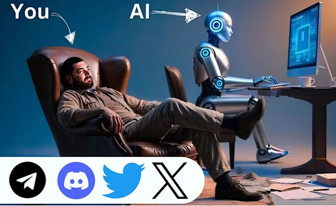 Gig Preview - Create autonomous crypto ai agent influencer for twitter x discord telegram