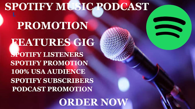 Gig Preview - Do sportify podcast promotion sportify presave marketing to active listeners