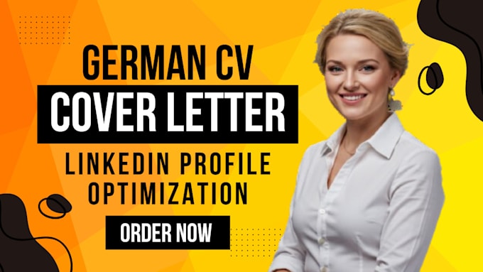 Bestseller - do updated german cv lebenslauf, executive resume review, english cv design