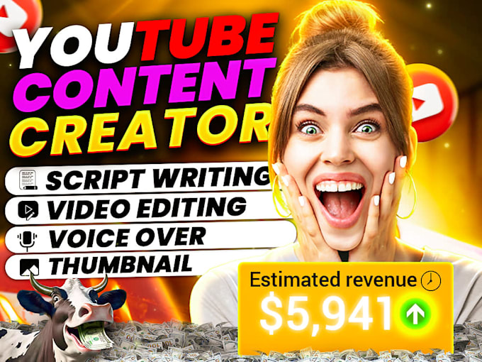 Gig Preview - Create automated cash cow videos, cash cow youtube, cash cow channel, cash cow