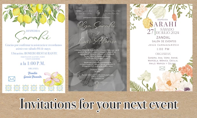 Bestseller - design personalized invitations for your events