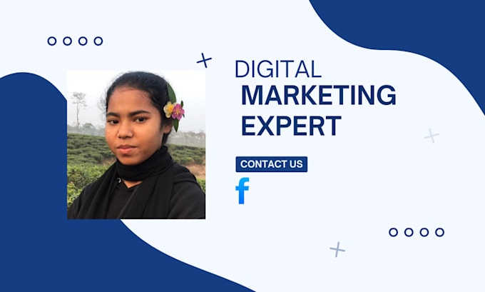 Gig Preview - Be your digital marketing and social media marketing manager