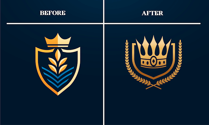 Gig Preview - Vectorize, cleanup, enhance, fix or remade your old logo