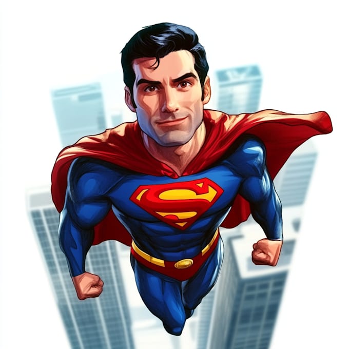 Bestseller - custom superhero character art tailored for you