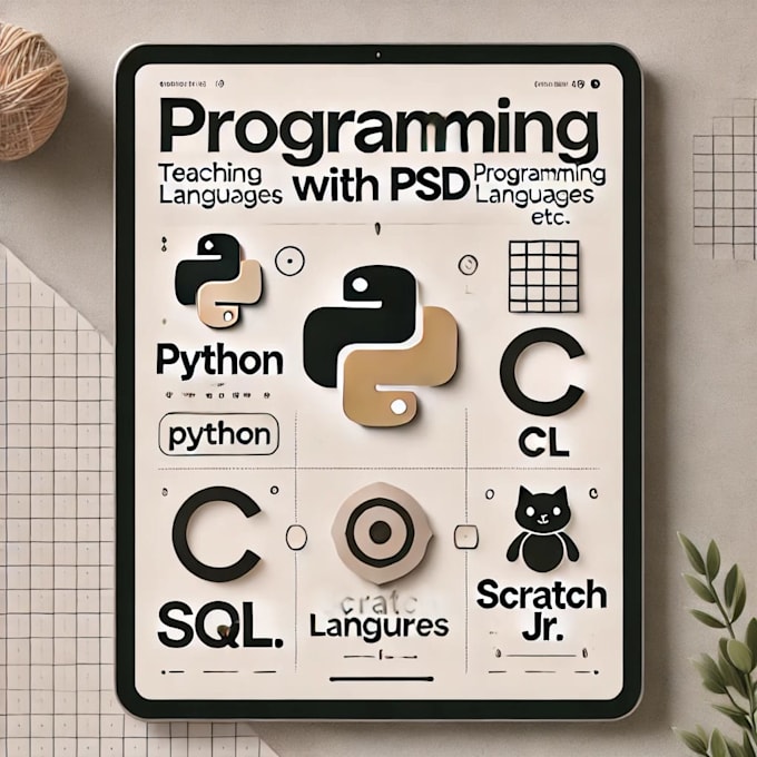 Gig Preview - Teach programming languages like c and python from basics