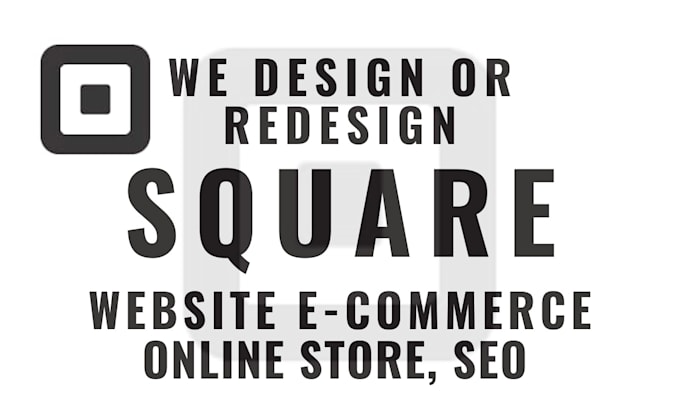 Gig Preview - Set up your square website squareup ecommerce store SEO