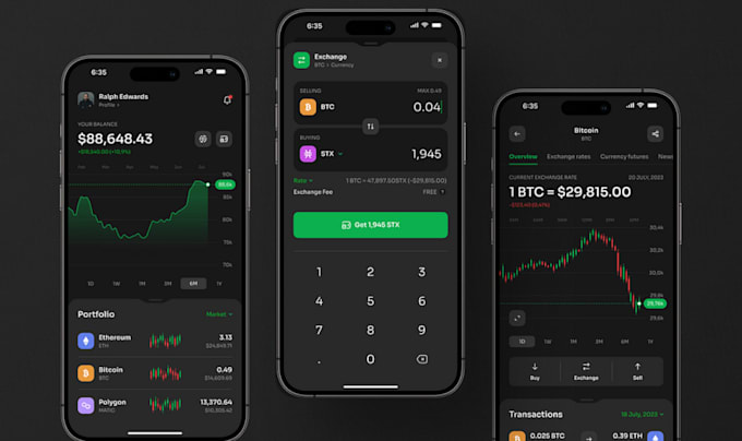 Gig Preview - Develop defi wallet app and trading app dex transaction app