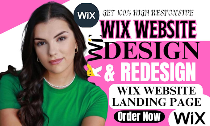 Gig Preview - Wix website redesign wix website design wix website redesign wix editor x design