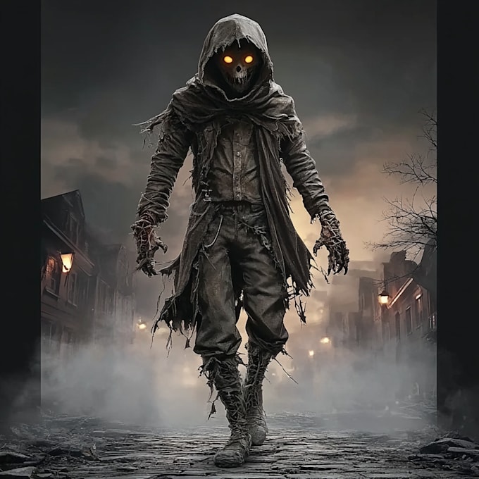 Bestseller - design an awesome fantasy horror character art