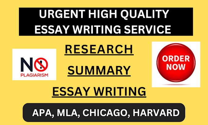 Bestseller - do urgent essay writing, case study, research, summary, paper, presentation