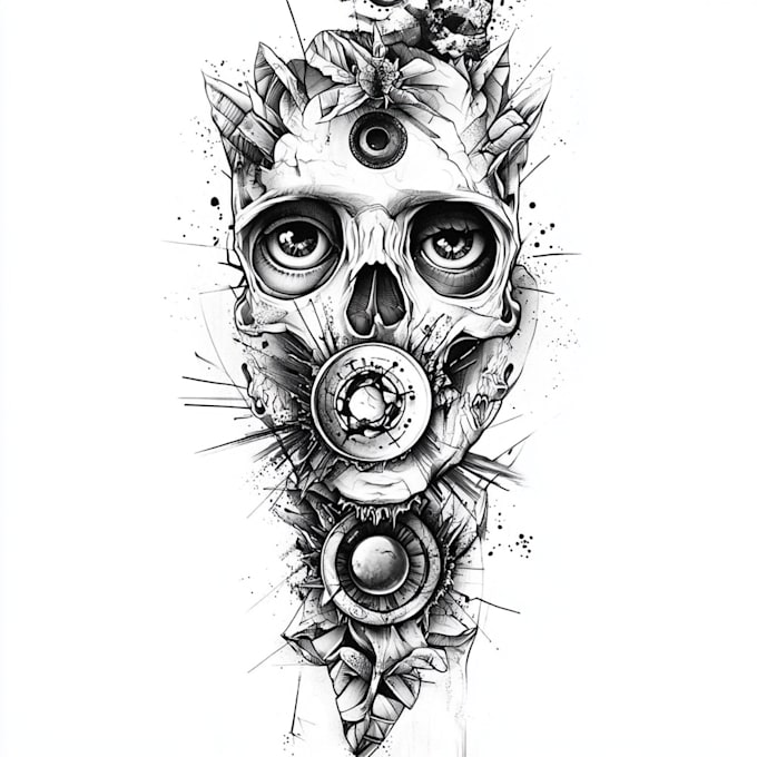 Gig Preview - Create an individual tattoo sketch for you