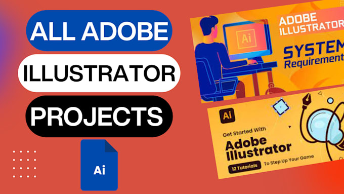 Gig Preview - Do professional adobe illustrator services for stunning designs