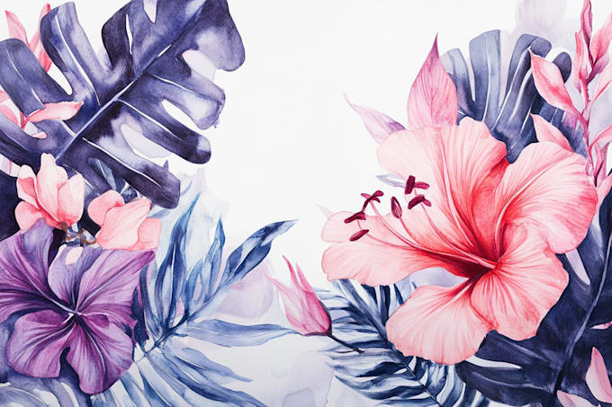 Gig Preview - Create a digital botanical illustration of flower