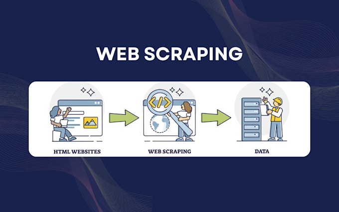 Gig Preview - Do web scraper, web crawler, data scraper, website scraping